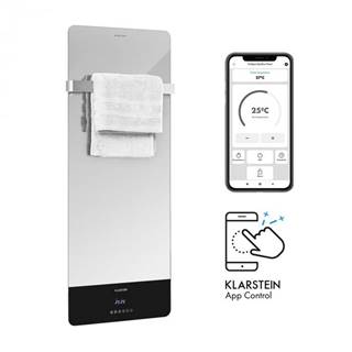Klarstein  Hot Spot Crystal Reflect Smart, infračervený ohrievač, 850 W, aplikácia, časovač, zrkadlo, značky Klarstein