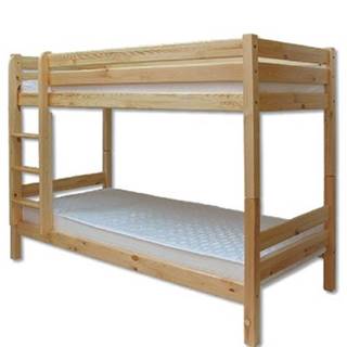 Drewmax Poschodová posteľ - masív LK136 | borovica, značky Drewmax