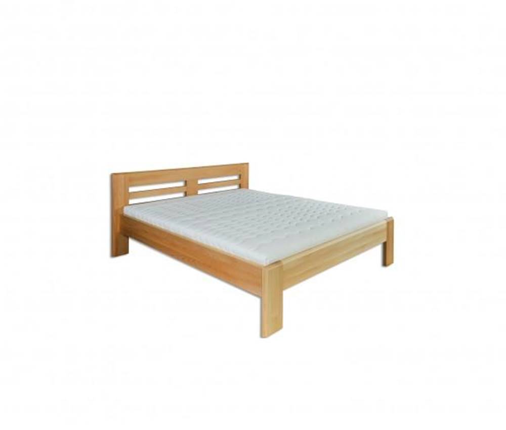Drewmax Manželská posteľ - masív LK111 | 180cm buk, značky Drewmax
