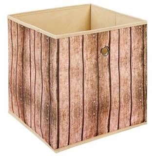 Úložný box Wuddi 1, motív dreva