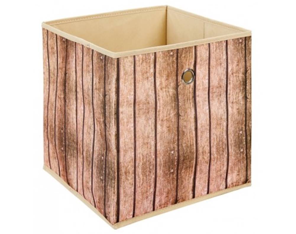 ASKO - NÁBYTOK Úložný box Wuddi 1, motív dreva, značky ASKO - NÁBYTOK