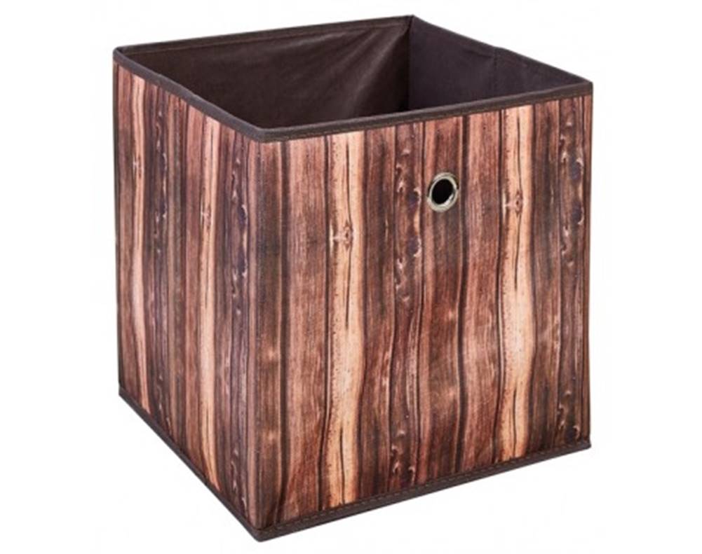 ASKO - NÁBYTOK Úložný box Wuddi 2, motív dreva, značky ASKO - NÁBYTOK