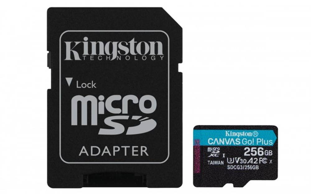 Kingston Micro SDXC karta 256GB, značky Kingston