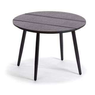 Sivý záhradný stôl Bonami Essentials Lounge, ø 51 cm