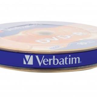 Verbatim  DVD-R 4,7GB 16x, 10ks, značky Verbatim