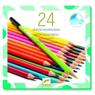 Djeco Súprava 24 akvarelových ceruziek , značky Djeco