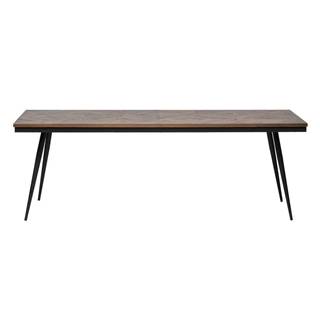 Jedálenský stôl z akáciového dreva BePureHome Rhombic, 220 × 90 cm