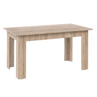 Kondela Jedálenský stôl dub sonoma 140x80 cm GENERAL NEW, značky Kondela