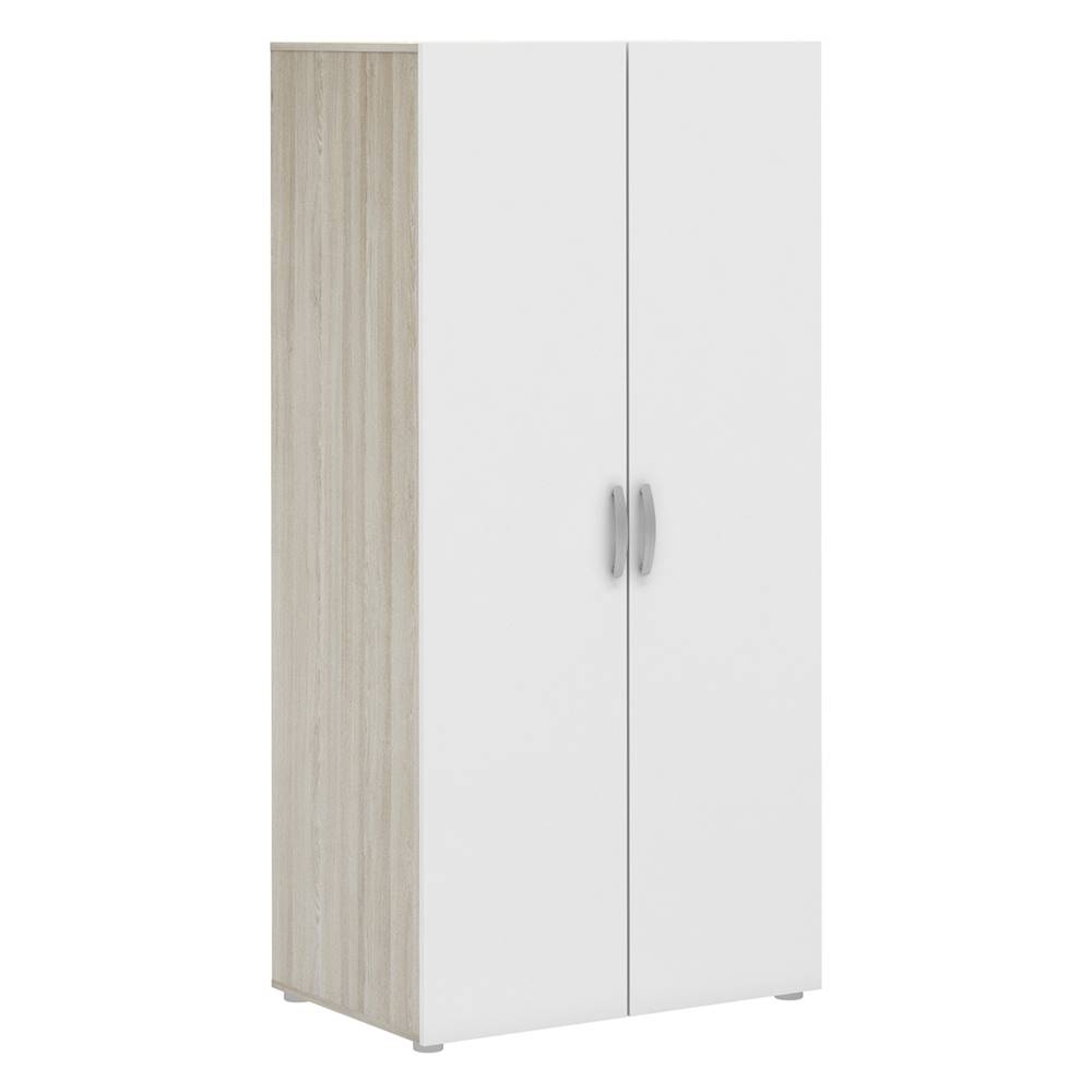 IDEA Nábytok Skriňa 2-dverová NANO dub/perleťovo biela, značky IDEA Nábytok