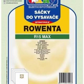 Vrecká do vysávača Rowenta R15MAX, antibakteriálne, 4ks