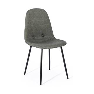 loomi.design Súprava 2 tmavosivých jedálenských stoličiek Bonami Essentials Lissy, značky loomi.design