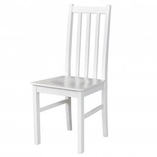 Jedálenská stolička BOLS 10 D biela