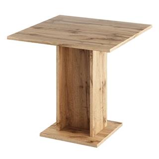 Kondela Jedálenský stôl dub wotan 79x79 cm EUGO, značky Kondela