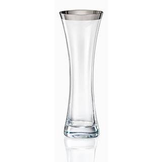 Crystalex Sklenená váza  Frost, výška 19,4 cm, značky Crystalex