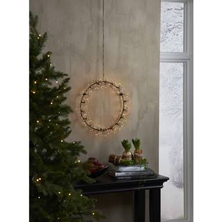 Vianočná závesná svetelná LED dekorácia Star Trading Drop Flower, ø 35 cm