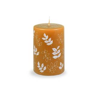 Unipar Oranžová sviečka  Pure Beauty, doba horenia 18 h, značky Unipar