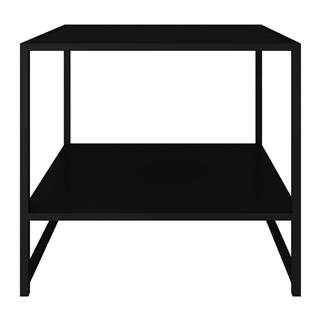 Canett Čierny kovový odkladací stolík  Lite, 50 x 50 cm, značky Canett