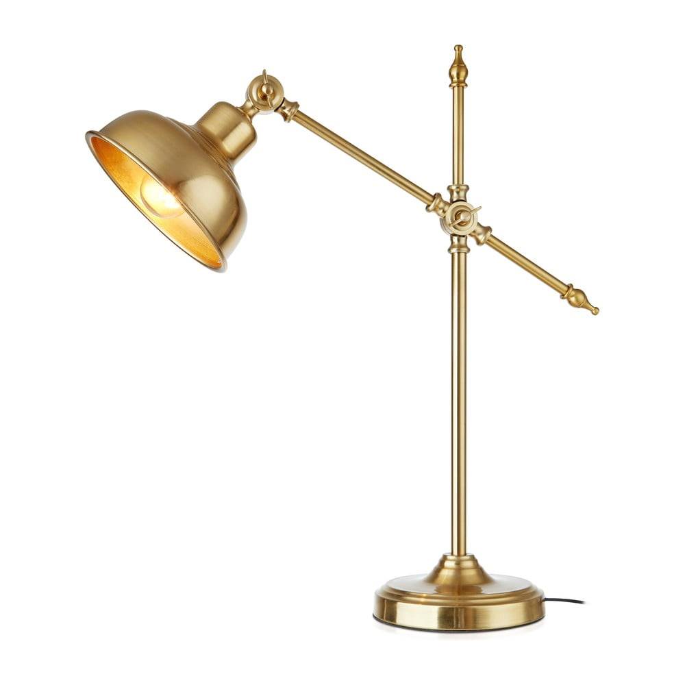 Markslöjd Stolová lampa v zlatej farbe  Grimstad, značky Markslöjd