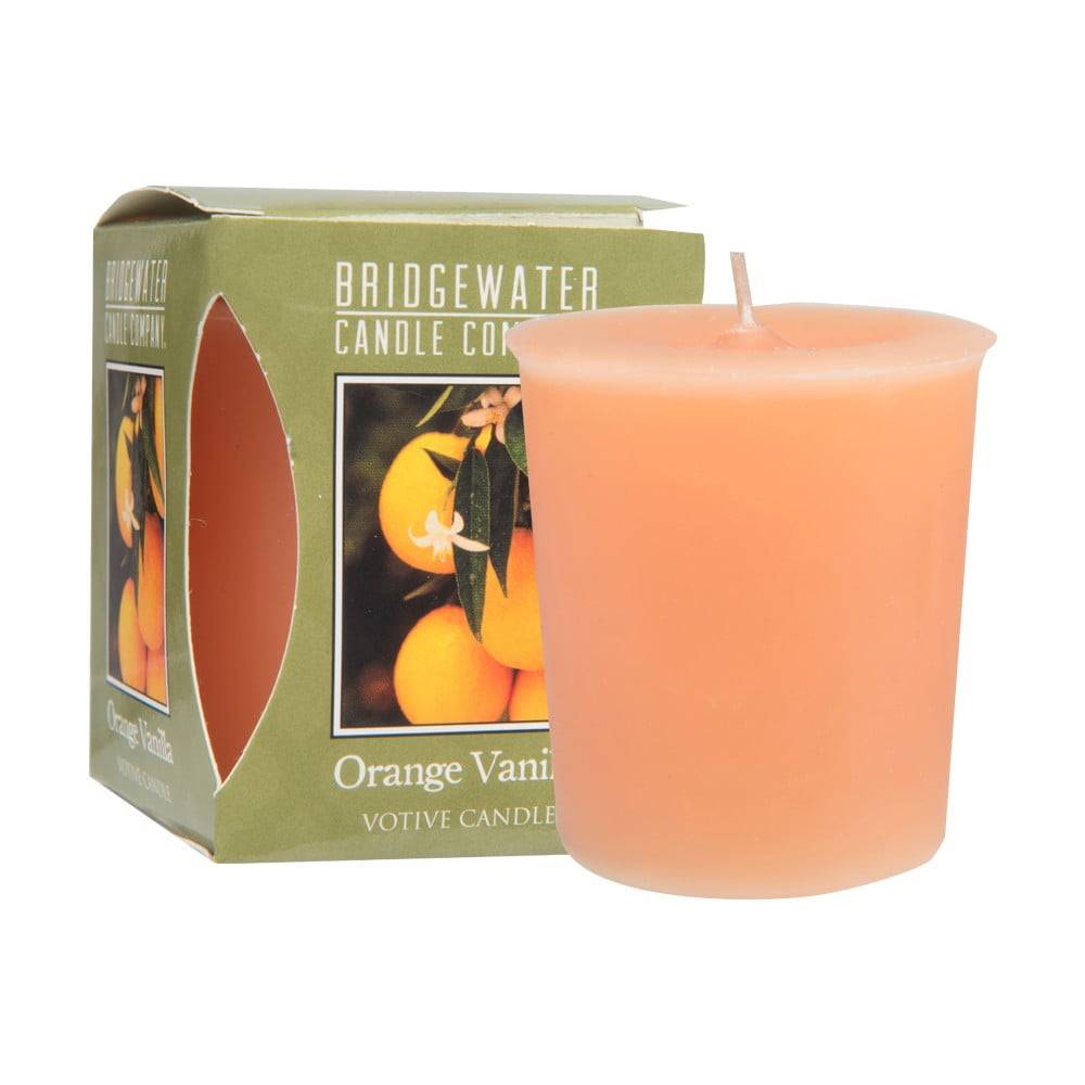 Bridgewater Candle Company Vonná sviečka  Orange Vanilla, 15 hodín horenia, značky Bridgewater Candle Company