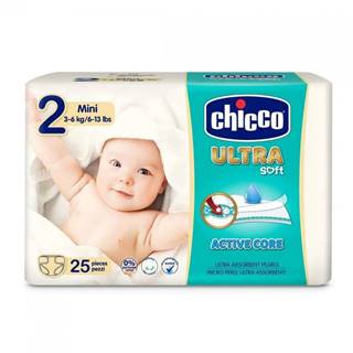 CHICCO PLIENKY CHICCO ULTRA MINI 3-6KG 25KS