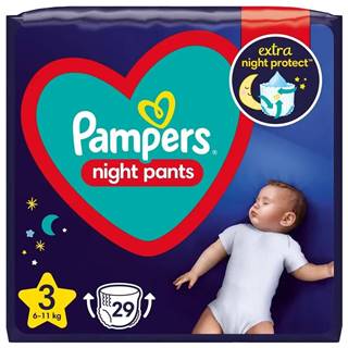 PAMPERS NIGHT PANTS S6 19KS 15+KG