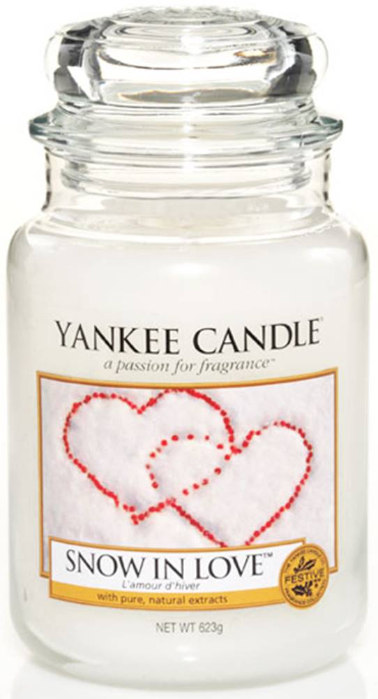 Yankee Candle YANKEE CANDLE 1249712E SVIECKA SNOW IN LOVE/VELKA, značky Yankee Candle