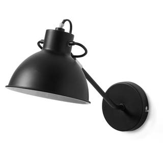 La Forma Čierna nástenná lampa Kave Home Odalis, značky La Forma