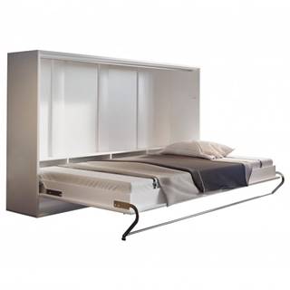 Sconto Sklápacia posteľ CONCEPT PRO CP-05 biela, 120x200 cm, značky Sconto