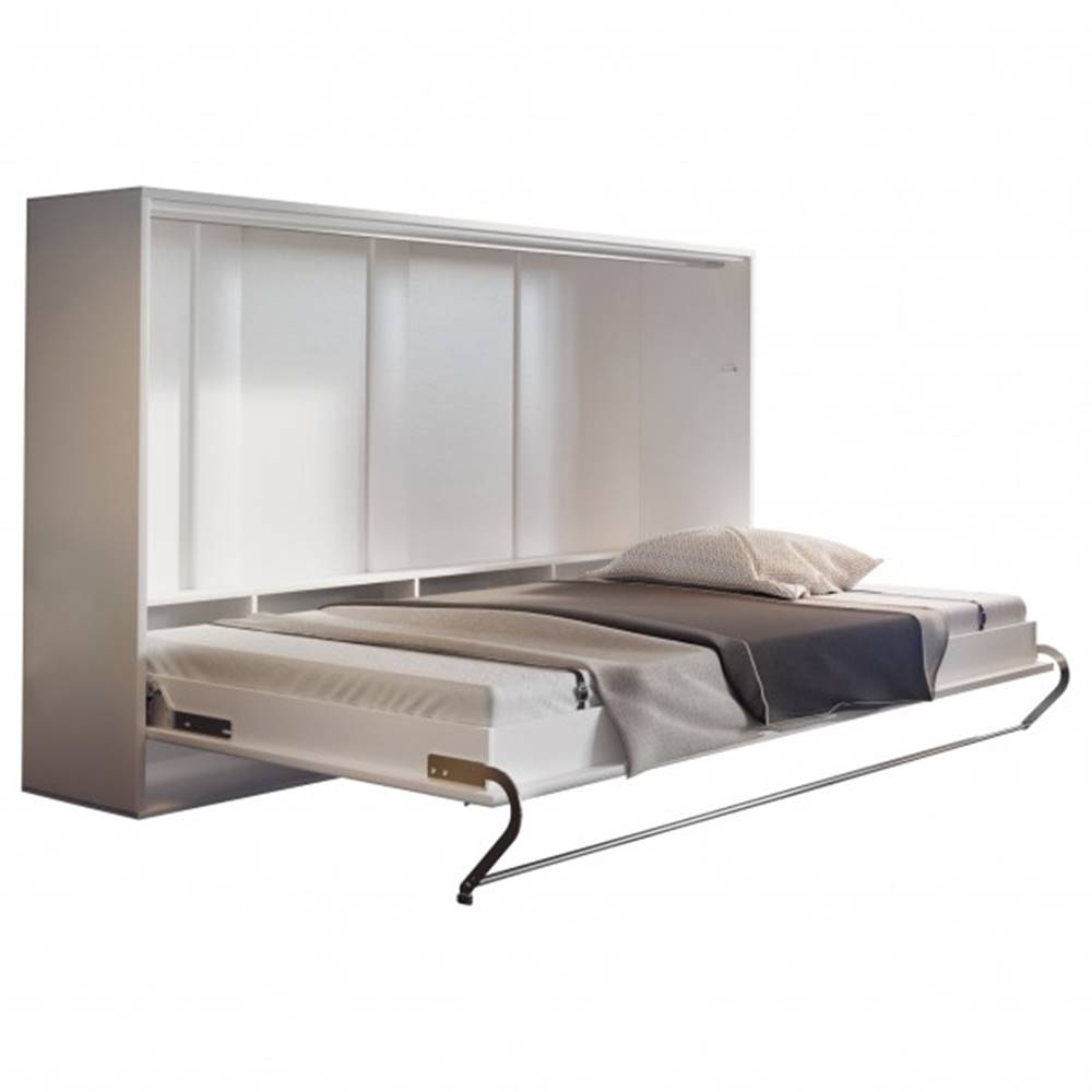 Sconto Sklápacia posteľ CONCEPT PRO CP-05 biela vysoký lesk, 120x200 cm, značky Sconto