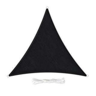 Blumfeldt  Trojuholníková slnečná clona, 4 × 4 × 4 m, polyester, priedušná, značky Blumfeldt