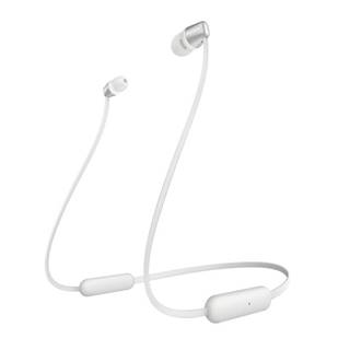Sony WIC310 bezdrátová Bluetooth sluchátka do uší, ovladač s mikrofonem, bílá