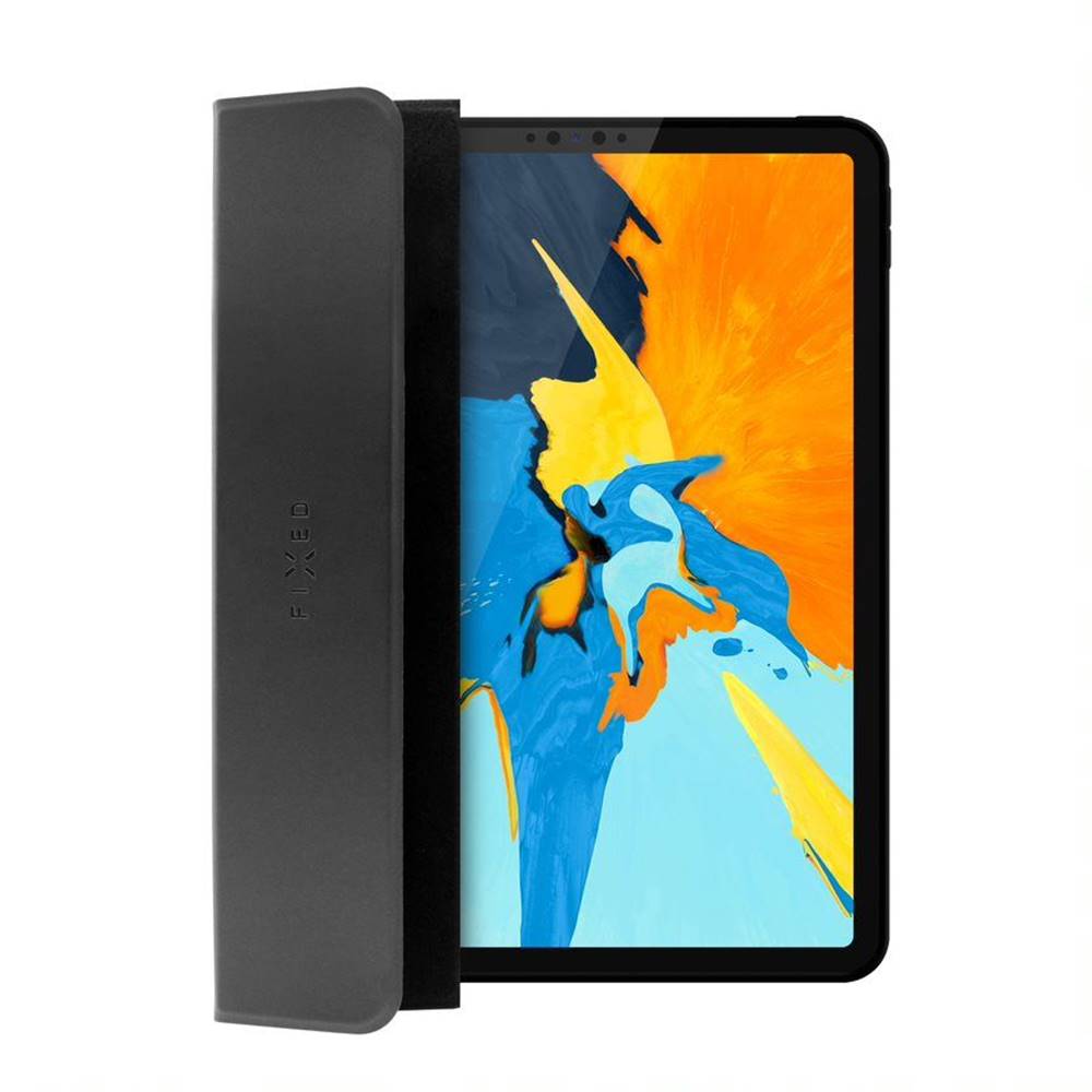 FIXED Pouzdro  Padcover pro Apple iPad (2018)/ iPad (2017)/Air se stojánkem, podpora Sleep and Wake, temné šedé, značky FIXED