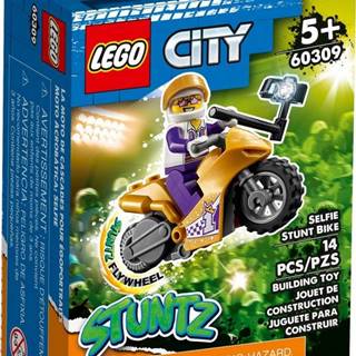 LEGO  CITY KASKADERSKA MOTORKA SO SELFIE TYCOU /60309/, značky LEGO