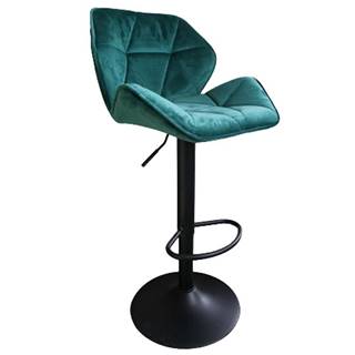 Barová stolička Omega Lr-7181s  8167-25 Tmavozelený