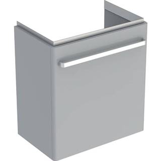 Kúpeľňová skrinka pod umývadlo Geberit Selnova 55x60,4x36,7 cm v šedej farbe
