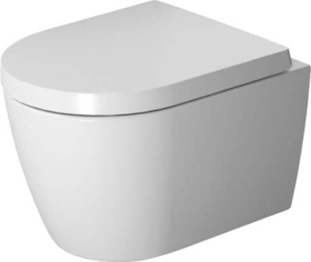 Duravit Závesné WC  ME by Starck Compact, Rimless, s HygieneGlaze, alpská bielá, značky Duravit