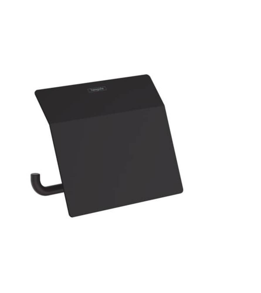 Hansgrohe Držiak toaletného papiera  AddStoris vo farbe matná čierna, značky Hansgrohe