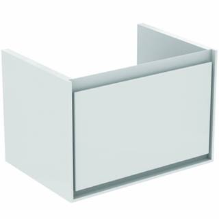 Ideal Standard Kúpeľňová skrinka pod umývadlo  Connect Air 58x40,9x40 cm v kombinácii biela lesk / svetlo šedá mat E0847KN, značky Ideal Standard
