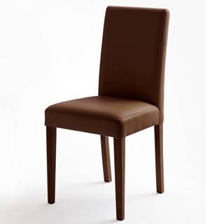 Jedálenská stolička FIX III buk/hnedá