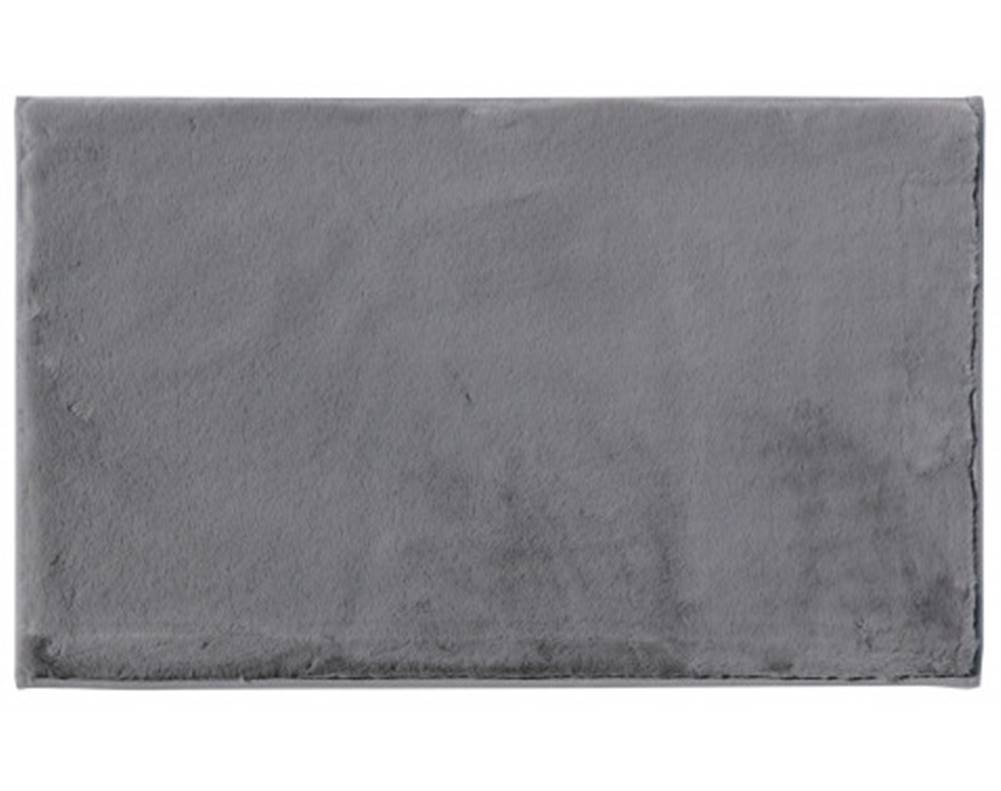 ASKO - NÁBYTOK Kúpeľňová predložka Zajac 50x80 cm, tmavo šedá, značky ASKO - NÁBYTOK