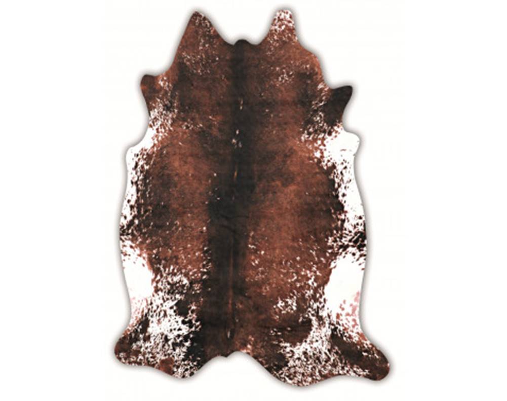 ASKO - NÁBYTOK Imitácia kravskej kože hnedá - škvrny, 120x150 cm, značky ASKO - NÁBYTOK