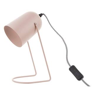 Leitmotiv Ružová stolová lampa  Enchant, výška 30 cm, značky Leitmotiv