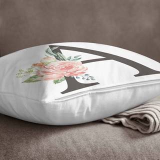 Minimalist Cushion Covers Obliečka na vankúš  Floral Alphabet A, 45 x 45 cm, značky Minimalist Cushion Covers