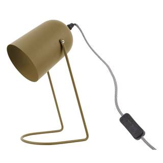 Zelená stolová lampa Leitmotiv Enchant, výška 30 cm
