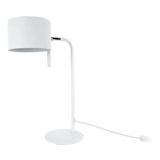Leitmotiv Biela stolová lampa  Shell, výška 45 cm, značky Leitmotiv
