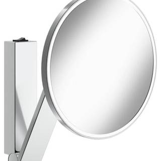 Kozmetické nástenné zrkadlo s LED osvetlením, chróm Keuco