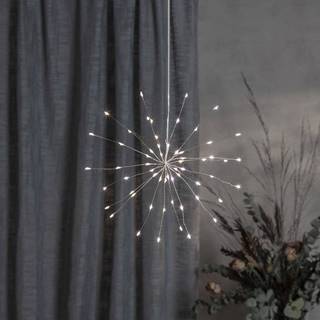 Star Trading Závesná svietiaca LED dekorácia  Hanging Firework Light Rainbow, ø 26 cm, značky Star Trading