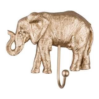 Vešiak v zlatej farbe Leitmotiv Elephant