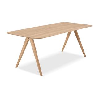 Gazzda Jedálenský stôl z dubového dreva  Ava, 200 x 90 cm, značky Gazzda