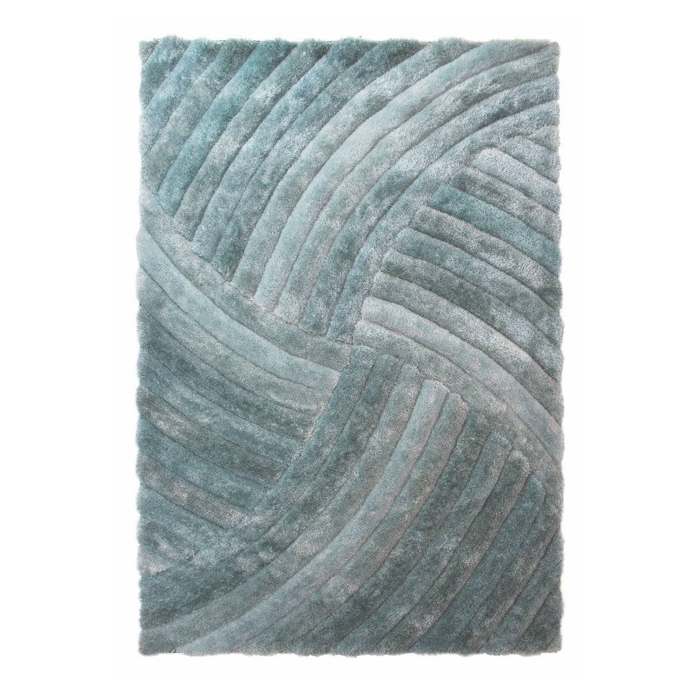 Flair Rugs Zelený koberec  Furrow, 120 x 170 cm, značky Flair Rugs